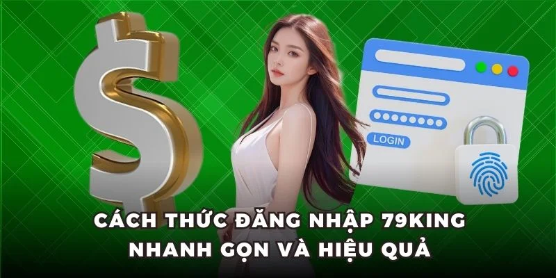 Cách thức đăng nhập 79King nhanh gọn và hiệu quả